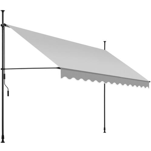 Klemluifel met zwengel, in hoogte verstelbaar - 350 x 180 cm, Tuin en Terras, Overige Tuin en Terras, Verzenden