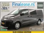 Citroën Jumpy 2.0 BlueHDI L3H1 DC 5 Pers Airco Cruise €323pm, Citroën, Nieuw, Zilver of Grijs, Lease