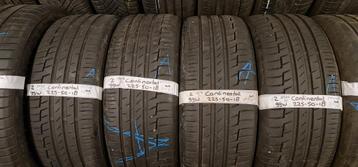 4x 225-50-18 Continental Zomer 5.2+5.4mm €65 PST 225 50 18 beschikbaar voor biedingen