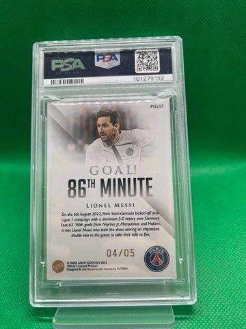 2021/22 Futera Paris Saint-Germain Lionel Messi #PGL07 Goal!, Verzamelen, Stickers