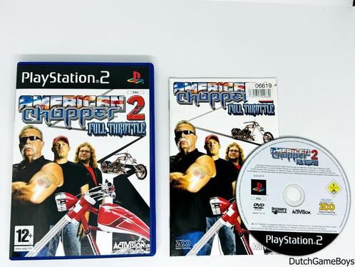 Playstation 2 / PS2 - American Chopper 2 - Full Throttle, Spelcomputers en Games, Games | Sony PlayStation 2, Gebruikt, Verzenden