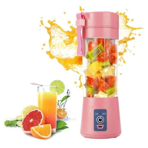 Draagbare Blender met 6 Freesmessen  - Portable Smoothie, Witgoed en Apparatuur, Blenders, Nieuw, Verzenden