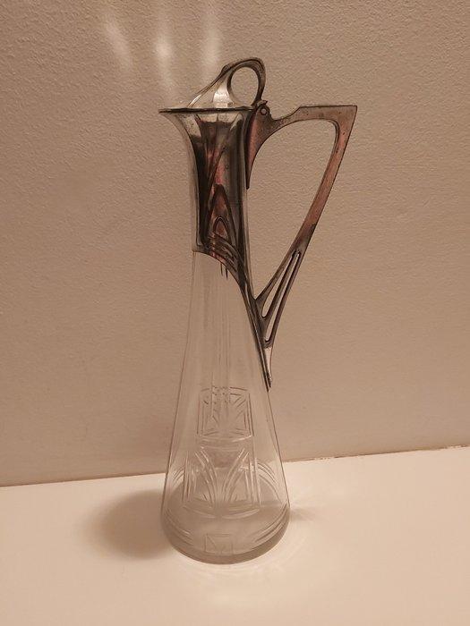 WMF - Albin Müller - Kruik - Zinklegering - Jugendstil, Antiek en Kunst, Kunst | Designobjecten