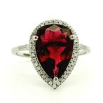 Ring Platina - 2.66ct. tw. Toermalijn - Diamant, Nieuw