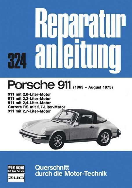 Reparatur Anleitung Porsche 911 (1963-Augustus 1975), Auto diversen, Handleidingen en Instructieboekjes, Verzenden