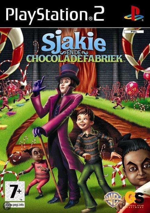 Sjakie en de Chocoladefabriek PS2 Garantie & morgen in huis!, Spelcomputers en Games, Games | Sony PlayStation 2, 1 speler, Zo goed als nieuw