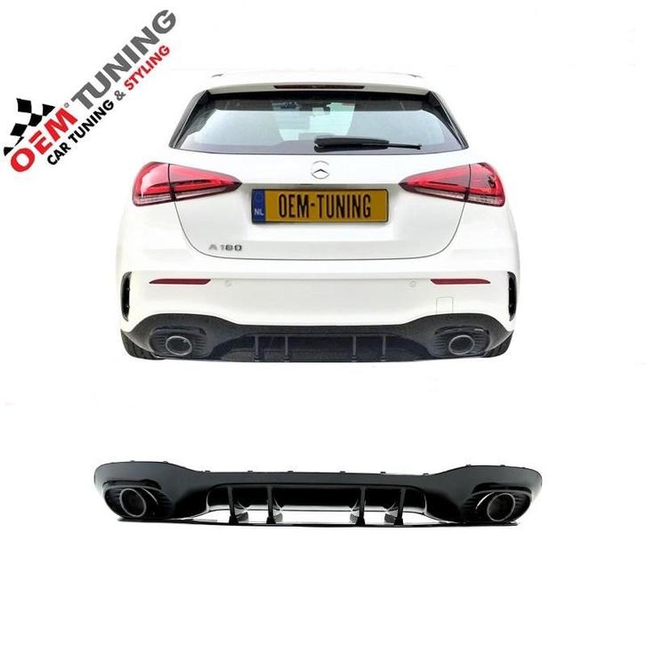 Mercedes-Benz A-Class A35 S AMG Look Diffuser W177 | 18-22 |, Auto-onderdelen, Carrosserie en Plaatwerk, Nieuw, Mercedes-Benz