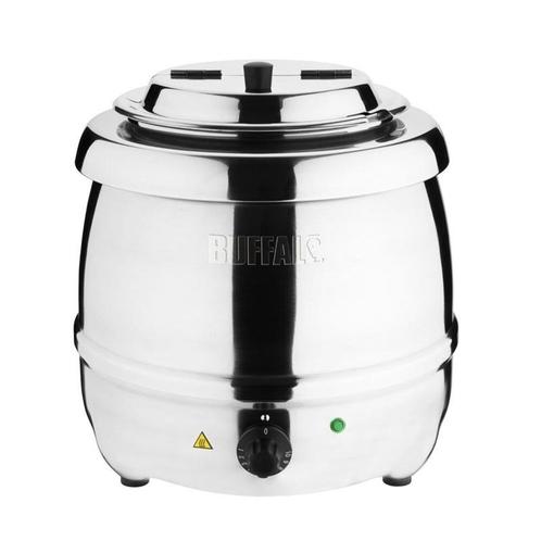 Soepketel RVS 10 liter | 36(h)x34,5(Ø)cm Buffalo, Zakelijke goederen, Horeca | Keukenapparatuur, Nieuw in verpakking, Verzenden
