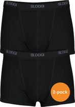 sloggi - Maat XL men Basic Heren Boxershort - 2-pack - Zwart, Verzenden