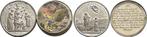 Zinn-steckmedaille 1817 Wuerttemberg Wilhelm I 1816-1864, Postzegels en Munten, Penningen en Medailles, Verzenden