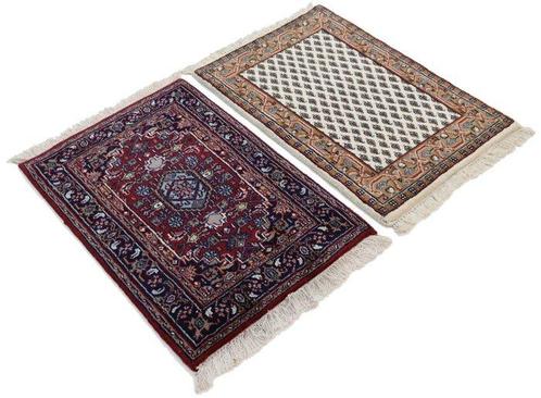 2x Indo Sarough Oosterse tapijten - Vloerkleed - 90 cm - 60, Huis en Inrichting, Stoffering | Tapijten en Kleden