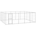 vidaXL Hondenkennel 24,2 m² gegalvaniseerd staal, Dieren en Toebehoren, Verzenden, Nieuw