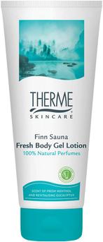 THERME SKINCARE FINN SAUNA FRESH BODY GEL LOTION TRAY 6 X .., Verzenden, Nieuw