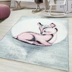 Kindervloerkleed | Bambi | Hert | Roze | 80x150 cm, Verzenden, Nieuw