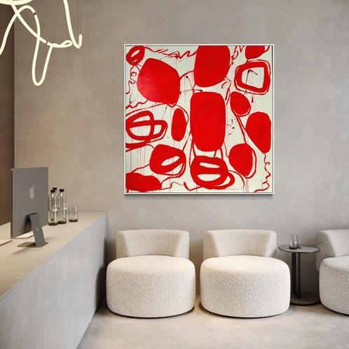 Manuela Ganter-Decker - Passion in red / XXL, Antiek en Kunst, Kunst | Schilderijen | Modern
