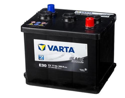 Varta Accu Zwart Dynamic E30W 77 Ah, Auto-onderdelen, Accu's en Toebehoren, Verzenden