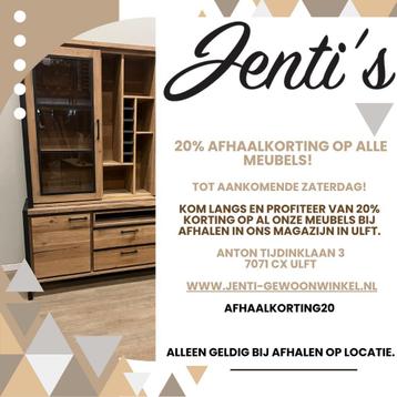 20% AFHAALKORTING OP MEUBELS VAN XOOON , HENDERS EN HAZEL beschikbaar voor biedingen