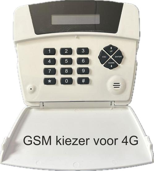 GSM kiezer GK0404NL-4G geschikt voor 4G met spraaktekst en, Doe-het-zelf en Verbouw, Alarmsystemen