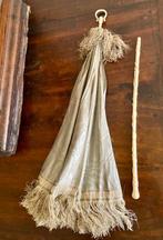 ombrello e oggetti avorio - Kamerscherm (3) - Zijde, Ivoor