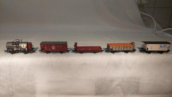 Märklin H0 - 47895 - Modeltrein goederenwagonset (1) - Era, Hobby en Vrije tijd, Modeltreinen | H0