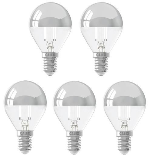 5 stuks Calex LED Kopspiegellamp Zilver E14 3.5W 250lm 27..., Huis en Inrichting, Lampen | Overige, Nieuw, Ophalen of Verzenden