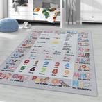 Kindervloerkleed | Play | Alfabet | Grijs | 100x150 cm, Verzenden, Nieuw