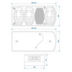 ProPlus Achterlicht aanhanger/caravan - 6 functies - rech..., Ophalen of Verzenden, Nieuw