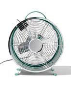 HEMA Tafelventilator retro Ø25.8cm groen, Verzenden, Nieuw