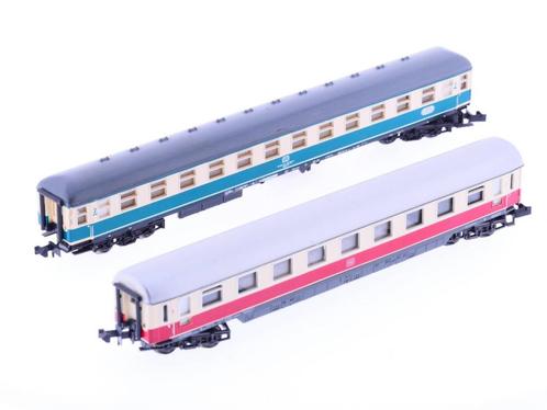 Schaal N Minitrix 3015 3132 DB A-rijtuig TEE B-rijtuig #1391, Hobby en Vrije tijd, Modeltreinen | N-Spoor, Gelijkstroom, Overige typen