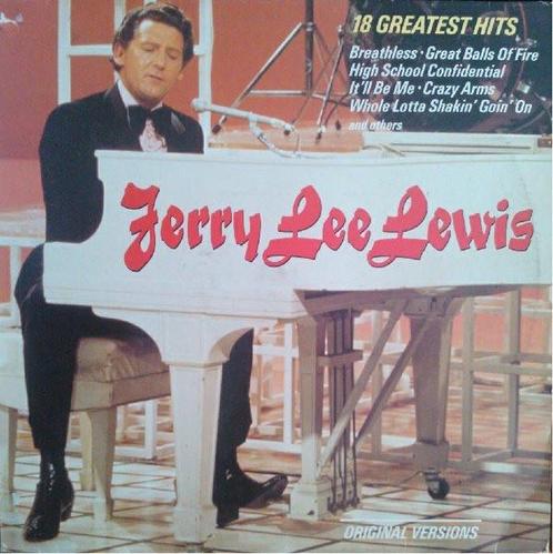 cd - Jerry Lee Lewis - 18 Greatest Hits, Cd's en Dvd's, Cd's | Overige Cd's, Zo goed als nieuw, Verzenden