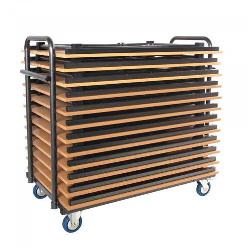 Transportkar klaptafels | Verstelbaar | 10-12 Tafels | Ha..., Zakelijke goederen, Horeca | Keukenapparatuur, Verzenden