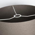 2dekans | 60x30 cm ronde lampenkap van katoen in donkere, Huis en Inrichting, Ophalen of Verzenden, Zo goed als nieuw