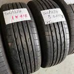 2 x Bridgestone Dueler HP 205-55-17 Zomerbanden 7,5mm, Gebruikt, 17 inch, Band(en), Personenwagen