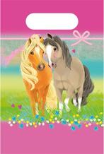 Pretty Pony paarden uitdeelzakjes 24x16cm | 8 stuks, Hobby en Vrije tijd, Feestartikelen, Ophalen of Verzenden, Nieuw