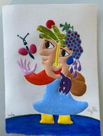 Juan García Ripollés (1932) - Chica con frutas