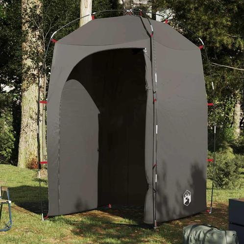 vidaXL Douchetent waterdicht bruin, Caravans en Kamperen, Tenten, Nieuw, tot en met 2, Verzenden