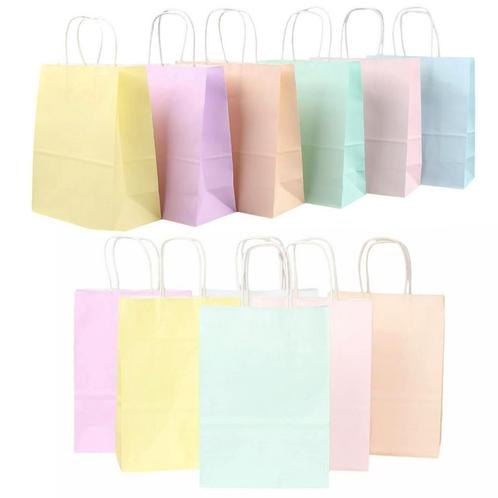 Fako Bijoux® - 12 Papieren Uitdeeltasjes - 16x8x22cm -, Diversen, Cadeauverpakkingen, Verzenden