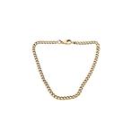 Gouden gourmetschakel armband | 20 cm (heren armband), Sieraden, Tassen en Uiterlijk, Armbanden, Ophalen of Verzenden, Gebruikt