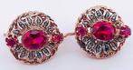 Zonder Minimumprijs - Oorbellen - 9 kt. Roségoud, Zilver, Sieraden, Tassen en Uiterlijk, Oorbellen, Nieuw
