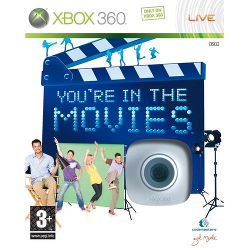 Xbox 360 Youre in the Movies + Live Vision Camera (Geseald, Spelcomputers en Games, Games | Xbox 360, Nieuw, Verzenden