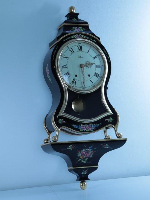 Console klok (2) - Swiss - Antiek Hout - 1950-1960 -, Antiek en Kunst, Antiek | Klokken