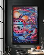 Ksavera - Cubism A1400 - abstract painting on XXL canvas