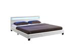 Veiling - Gestoffeerd bed Paris - 140 x 200 cm - Wit, Huis en Inrichting, Nieuw