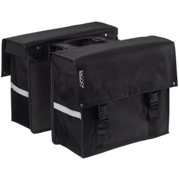 Bagoo Dubbele fietstas - waterafstotend bisonyl - 46L - z... beschikbaar voor biedingen