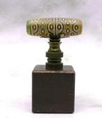 Zeldzame Tibetaanse Agaat 36 Ogen Dzi Amulet met Houder -