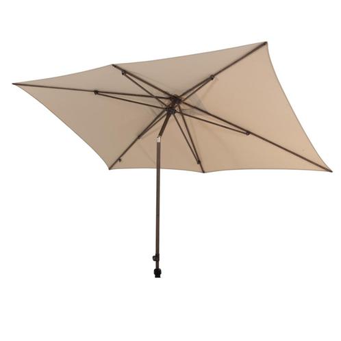 Azzurro stokparasol 200x300 cm wenge frame beach 4 Seasons, Tuin en Terras, Parasols, Nieuw, Ophalen of Verzenden
