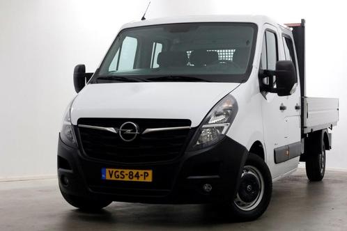 Opel Movano 2.3 Turbo 150pk L3H1 D.C. Open Laadbak 08-2020, Auto's, Bestelauto's, Dealer onderhouden, Lease, Handgeschakeld, Wit