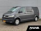 Volkswagen Transporter 2.0TDI L2H1 DC Dubbel Cabine Airco 12, Auto's, Bestelauto's, Volkswagen, Nieuw, Zilver of Grijs, Lease