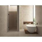 Wiesbaden Less Nisdeur - 800x2000x8mm - Nano Vintage Brons, Doe-het-zelf en Verbouw, Sanitair, Ophalen of Verzenden, Nieuw, Glas