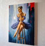Serghei Ghetiu - A ballerina portrait, Antiek en Kunst, Kunst | Schilderijen | Modern